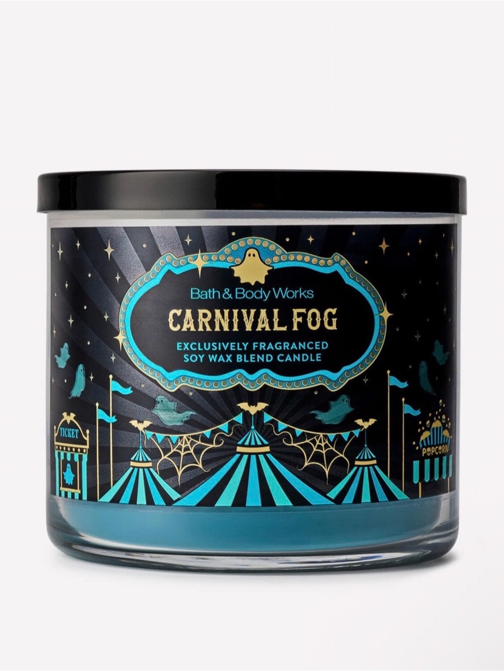 Bath & BodyWorks 2026 Limited Edition Carnival Fog 3-Wick Candle